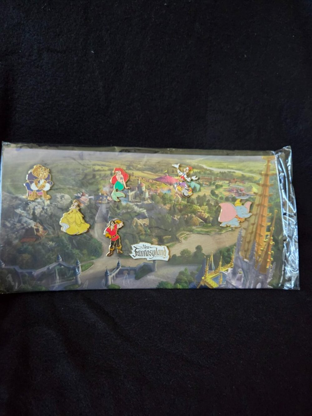 Walt Disney World Fantasyland Grand Opening VIP Pin Set 2012 - NEW